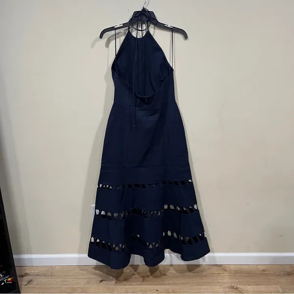 NWT Alexis JANESSA DRESS size medium navy blue A-Line women’s - Image 11