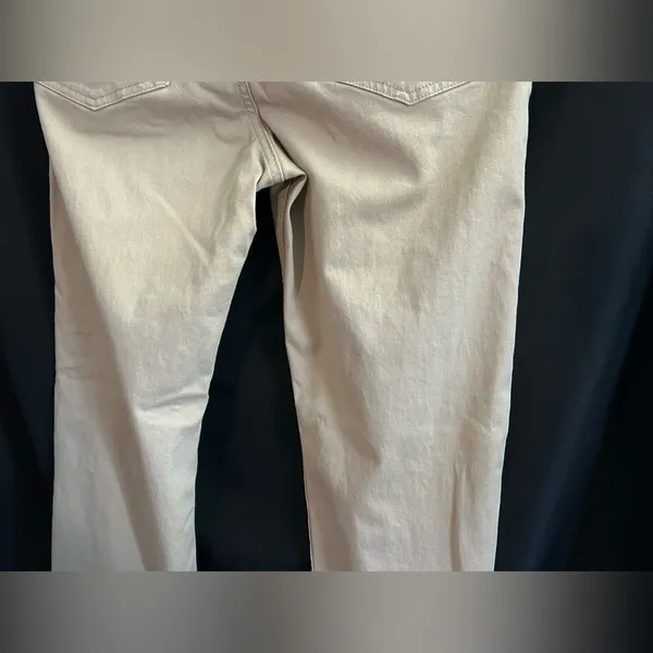 H&M Women’s Slim Fit Khaki Colored Pants SZ 34 - Image 11