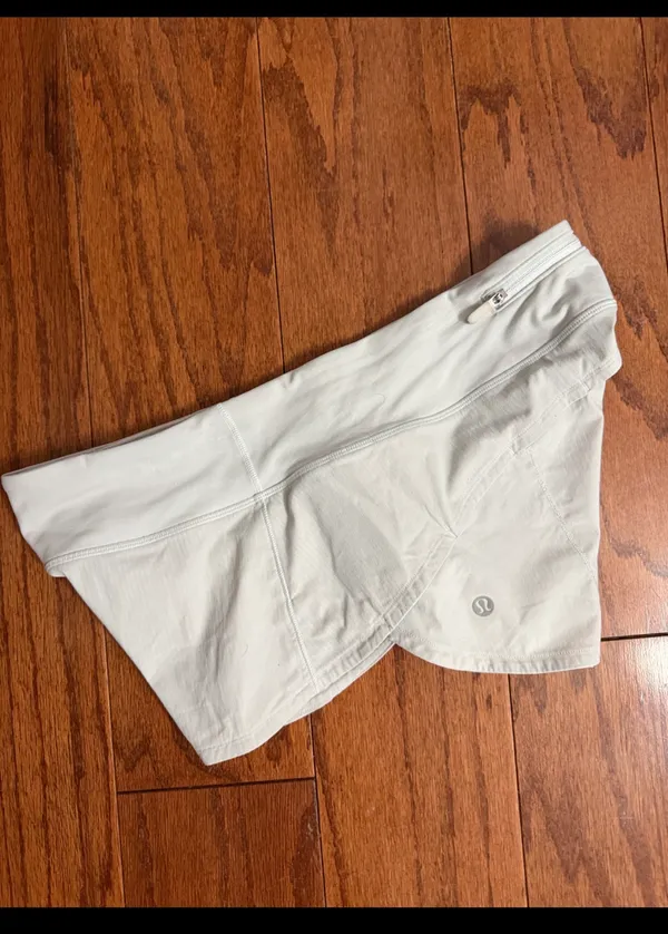 Lululemon Athletica Gray Shorts Lululemon Speed Shorts size 6. Gently warn and excellent condition. Priced to sell at as is condition. Measurements approximately 15” waste x 8” x 9 1/2” rise. Non-smoking home. priced to sell at as is condition. Don’t like my price, make reasonable offer! And thank you for checking my closet. - Image 4