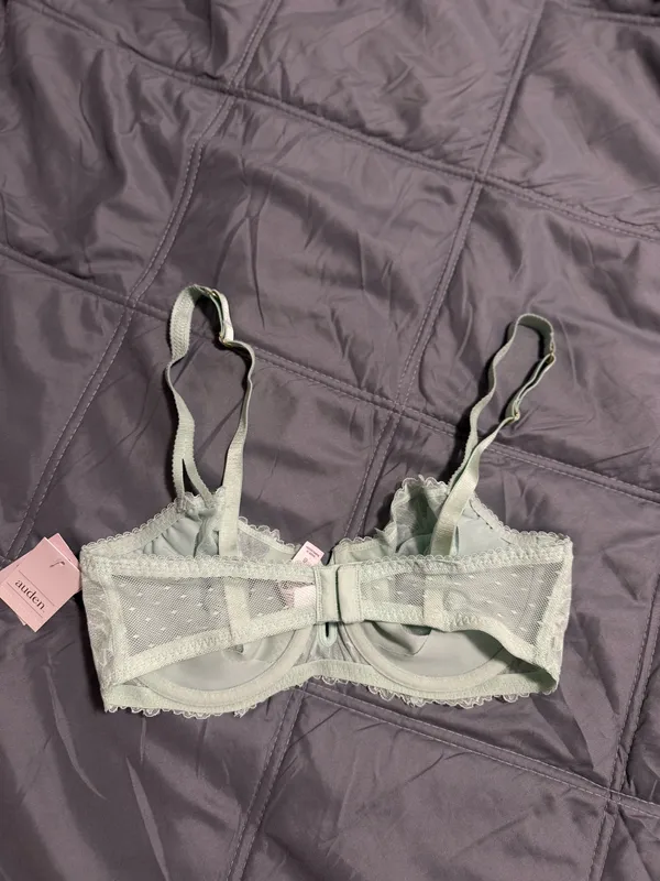NWT AUDEN LACE BRA 34D Green Size 34 D - Image 4