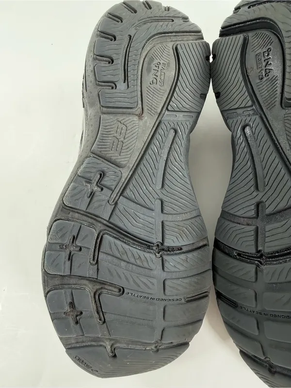 Brooks Adrenaline GTS 23‎ Gray Purple Stability Running Shoes Womens 9.5 Med - Image 8
