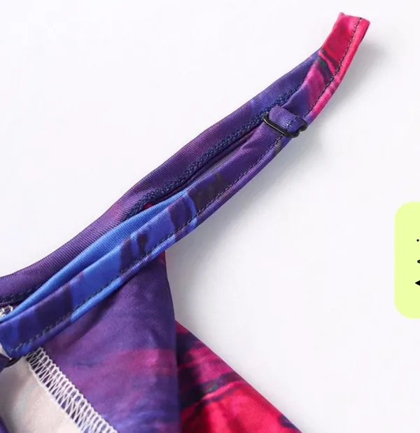 Majorelle Boston Midi Dress in Tie Dye Multi - Image 4