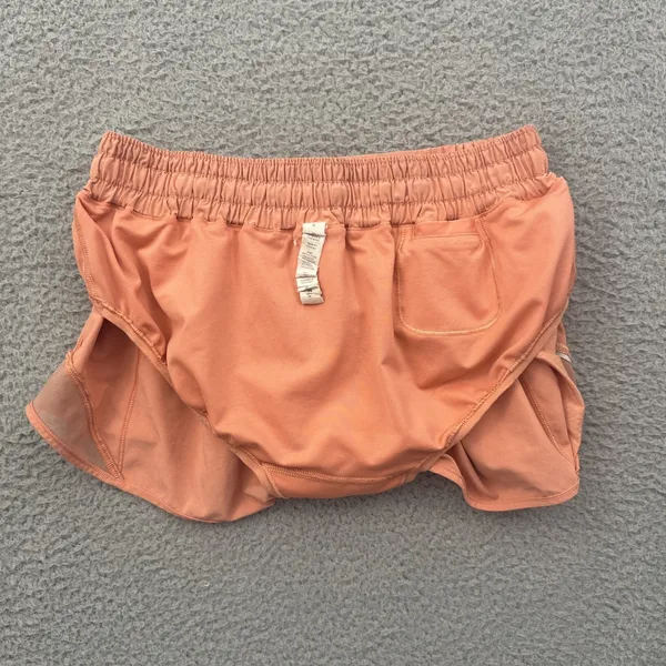 Lululemon Hotty Hot Short Low Rise 2.5" Pink Savannah Athletic Women's 6 - Image 5