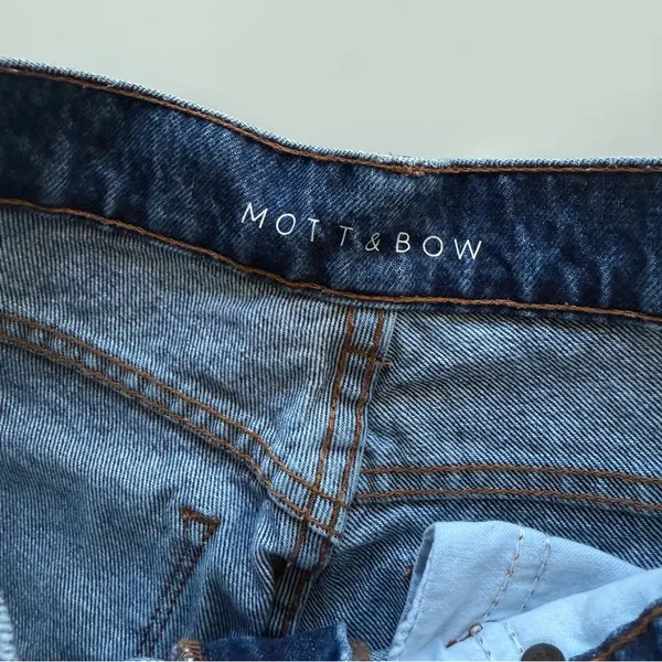 MOTT & BOW Mom Jeans size 26x28 - Image 5