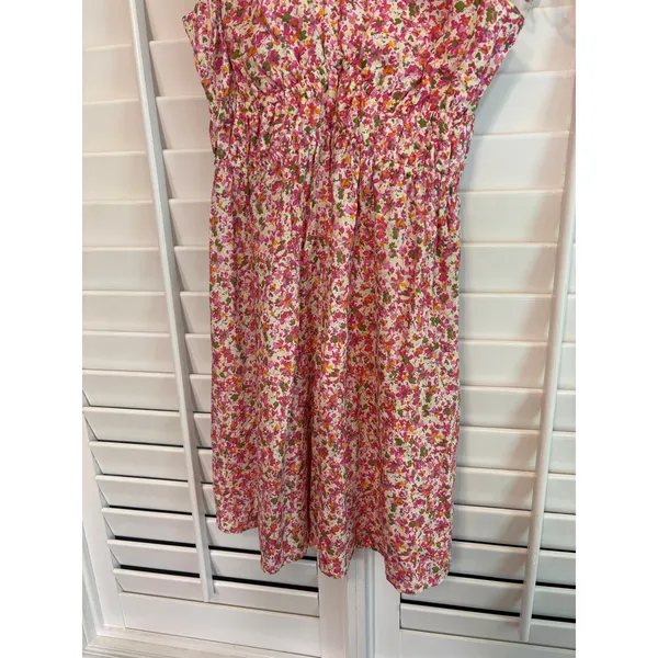 Time‎ & Tru Pink Floral Dress Size Small - Image 4