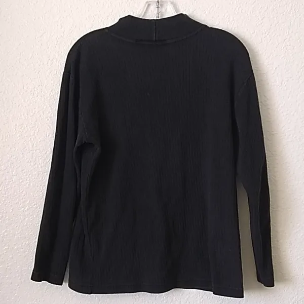 FINAL MARKDOWN Ladies' Brass Plum Ribbed Mock Neck Top (M) - Image 5
