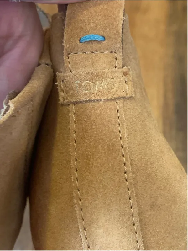 Tom’s Ankle Boots 7 Tan Low Heel - Image 11
