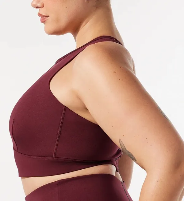 Savage X Fenty Locked & Lifted Half-Zip Medium-Impact Sports Bra - Image 4