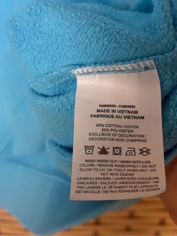 Nike blue sweatshirt size large - Image 5