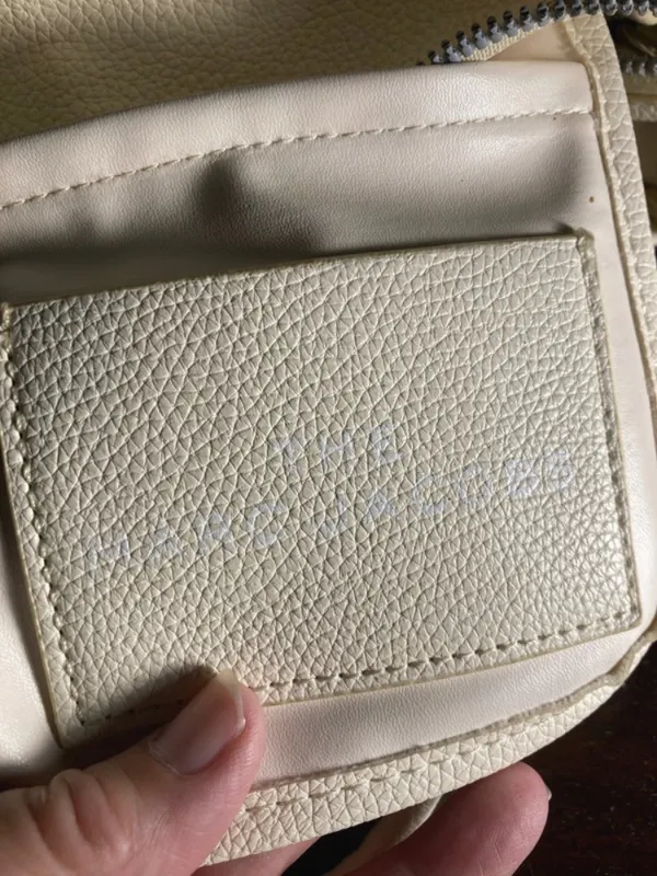 Cream The Tote Bag Small Leather Shoulder Tote - Image 6