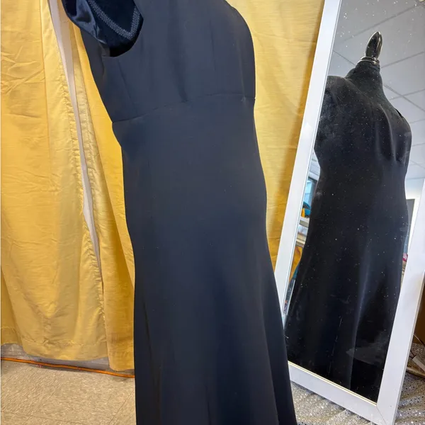 Coldwater Creek Elegant‎ Black Midi Dress - Image 3