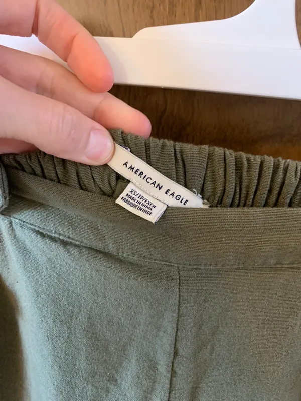American Eagle Cropped Wide Leg Pants - Image 2