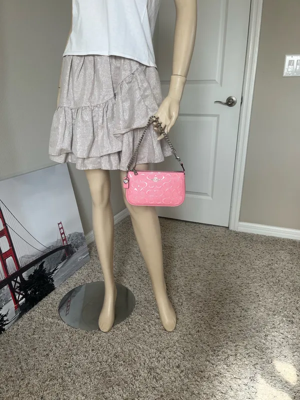 Coach Nolita 19 In Signature Leather With Heart Charm - Image 9