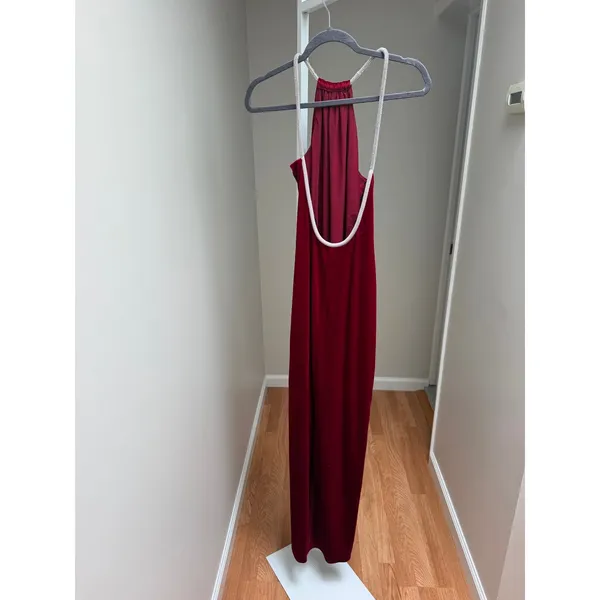 NBD Revolve Juna Maxi Dress in Deep Red Size Small - Image 6