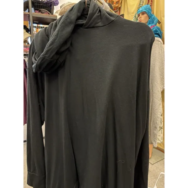 OFFLINE by Aerie Hoodie Women‎ Small Black Pullover Sweatshirt Sweater Hooded - Image 2