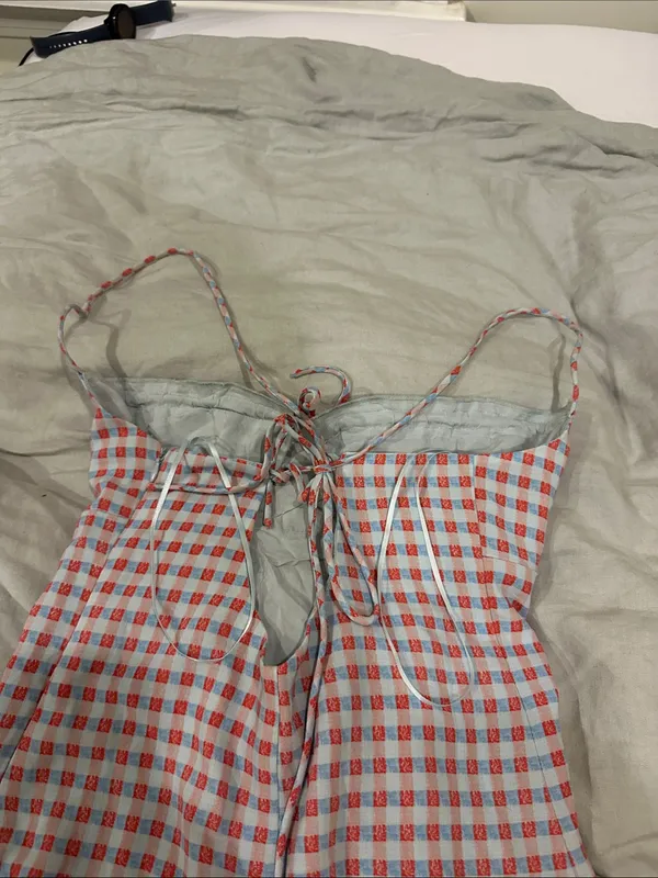 Urban outfitters gingham midi dress - Image 4