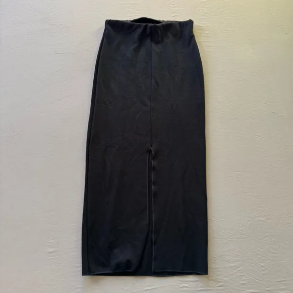 Zara Knit SLIT PENCIL SKIRT - Image 5