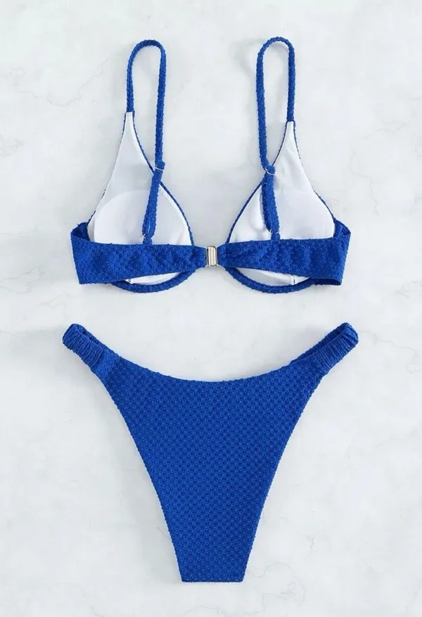 SheIn blue swimsuit set - Image 2