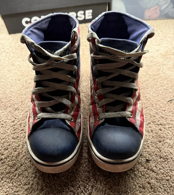 Heelys American Flag High Top Shoes - Image 2