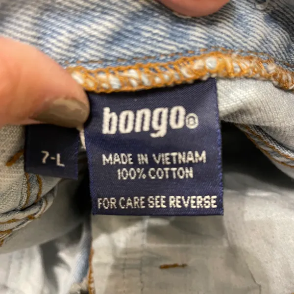 Bongo Hi Rise Distressed Cut Off Shorts - Image 7