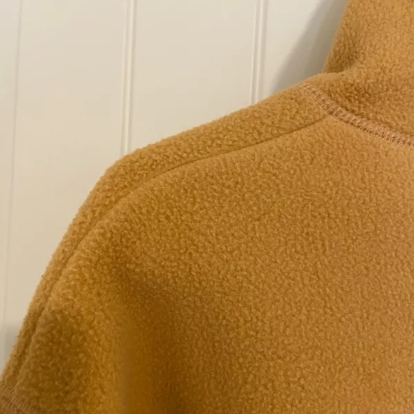 EUC Vintage G.G. Sport women’s‎ dark yellow fleece turtleneck top large - Image 7