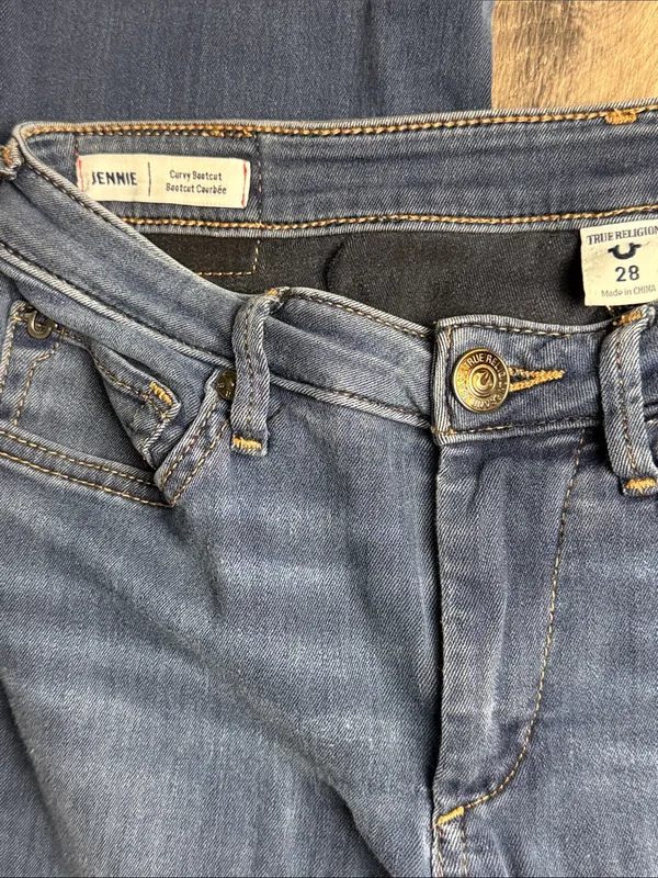True Religion Jennie Curvy Bootcut Jeans Size Size 28 - Image 10
