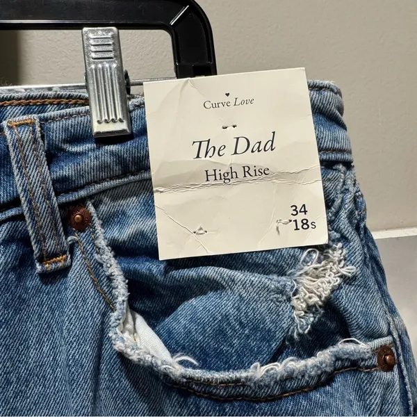 NWT Abercrombie & fitch curve jeans - Image 2