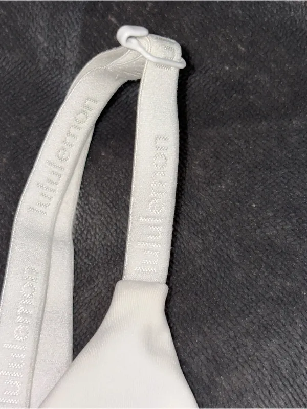 lululemon athletica White Wireless Triangle Bralette - Minimalist Design - Image 4