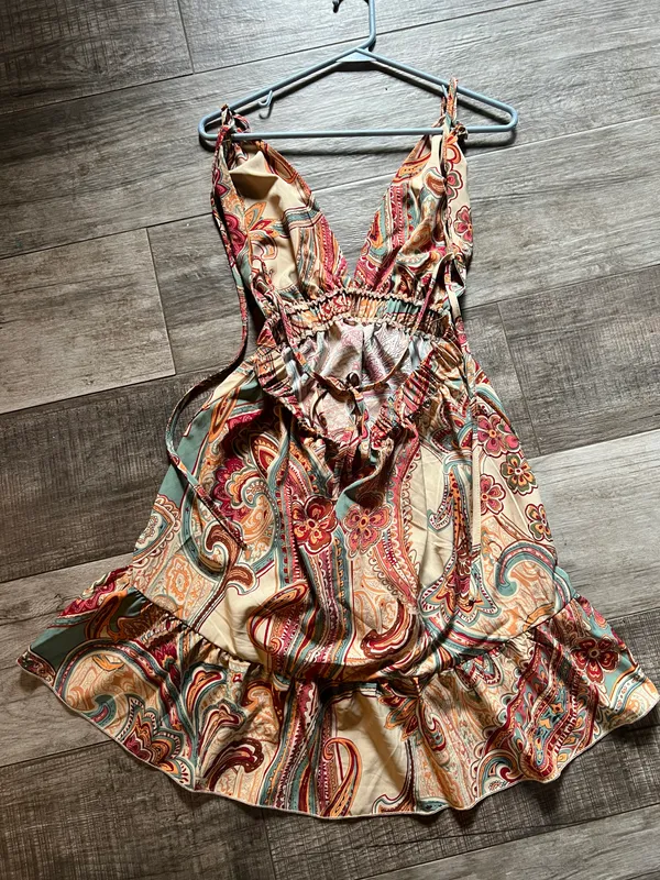 SheIn Backless Summer Dress - Image 4