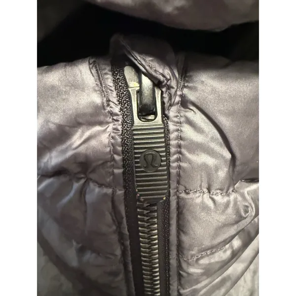 Lululemon Womens Pack It‎ Down Puffer Jacket Size 6 Diamond Dye Melanite Black - Image 5