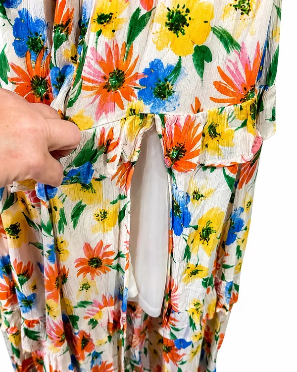 Lush Clothing 840 Floral Strapless Tube Top Maxi Dress - Image 7