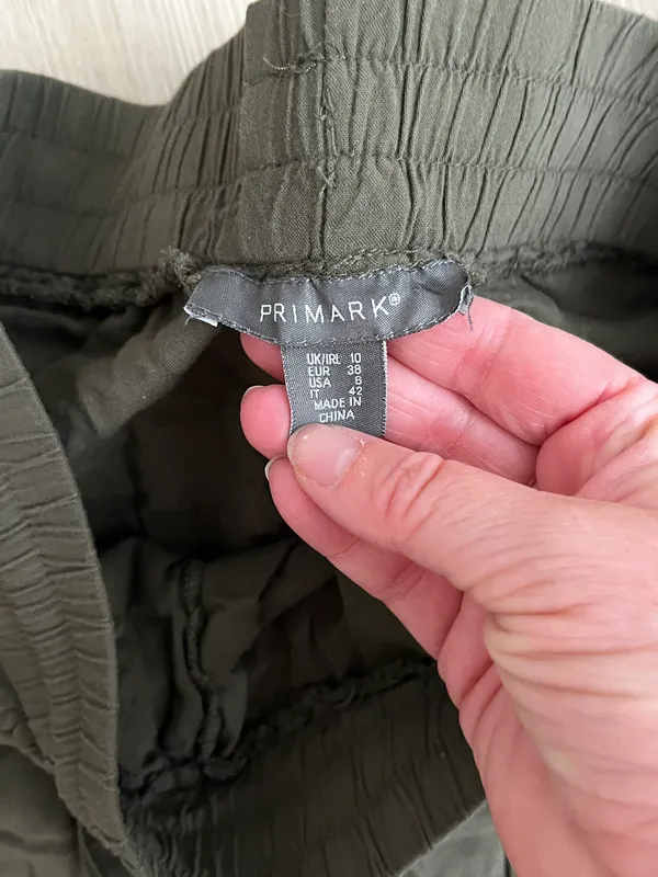 Size 8 Olive Green Pants - Image 2