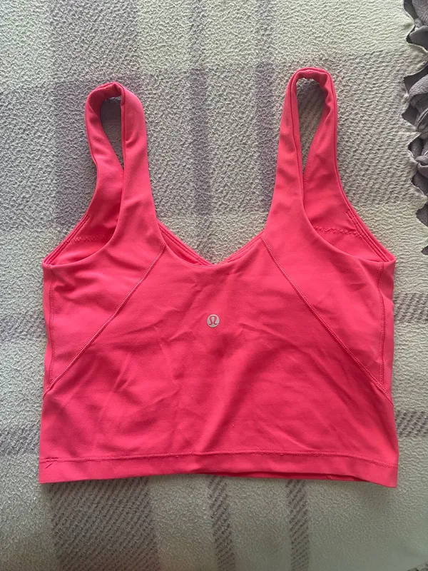 Hot Pink Align Lululemon Tank Top - Image 2