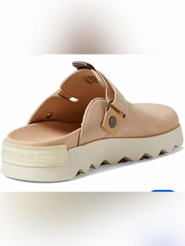 Sorel Women's Taupe Suede Slip-On Clog Mule - Image 2