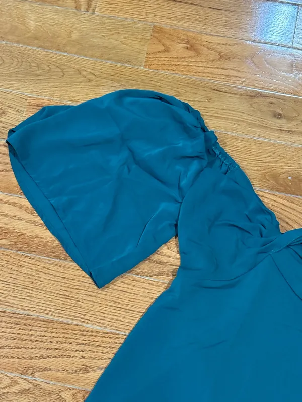 NWT Dark Green Abercrombie Mini Dress XS - Image 4