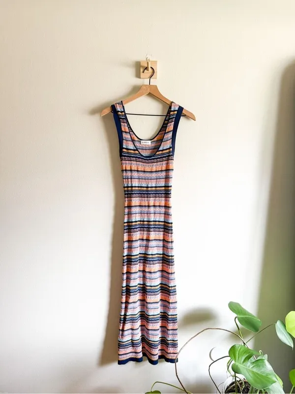 Evereve Crochet Knit Dress Size S - Image 4