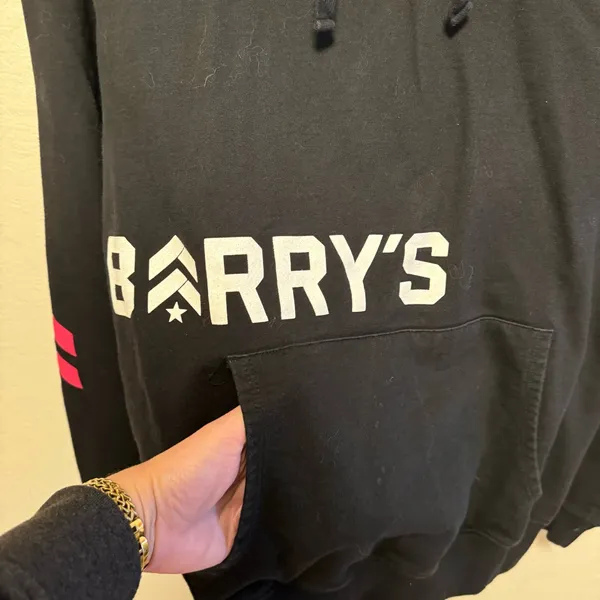 Barry's Face Yourself 2020 Hoodie Black Size M - Image 4