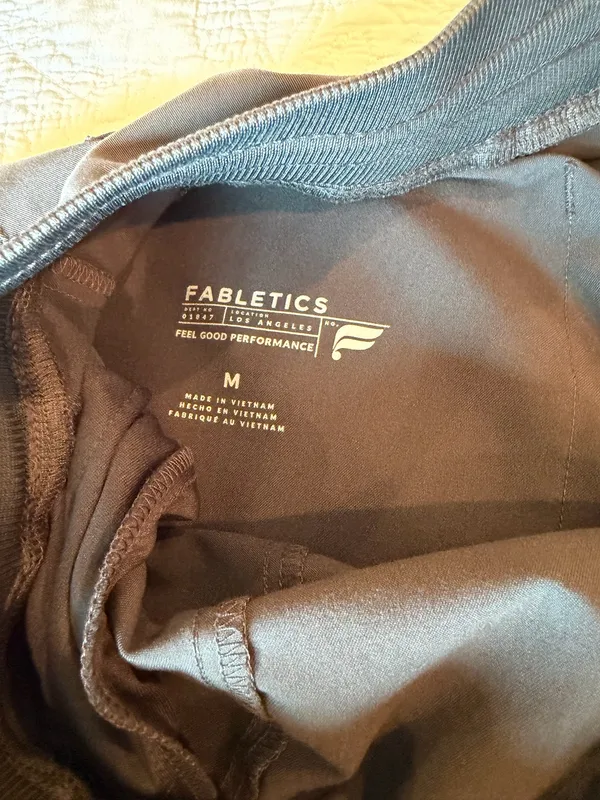 Fabletics Gray Scrub Pants - Image 4