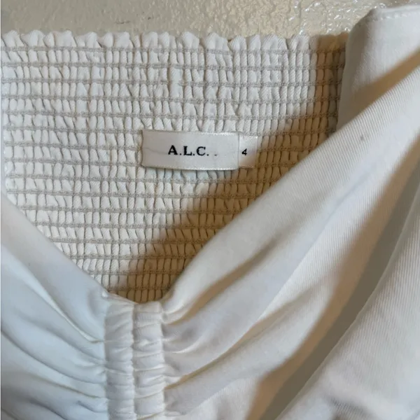 ALC Frank Kirby Off‎ The Shoulder Mini Dress - Image 3