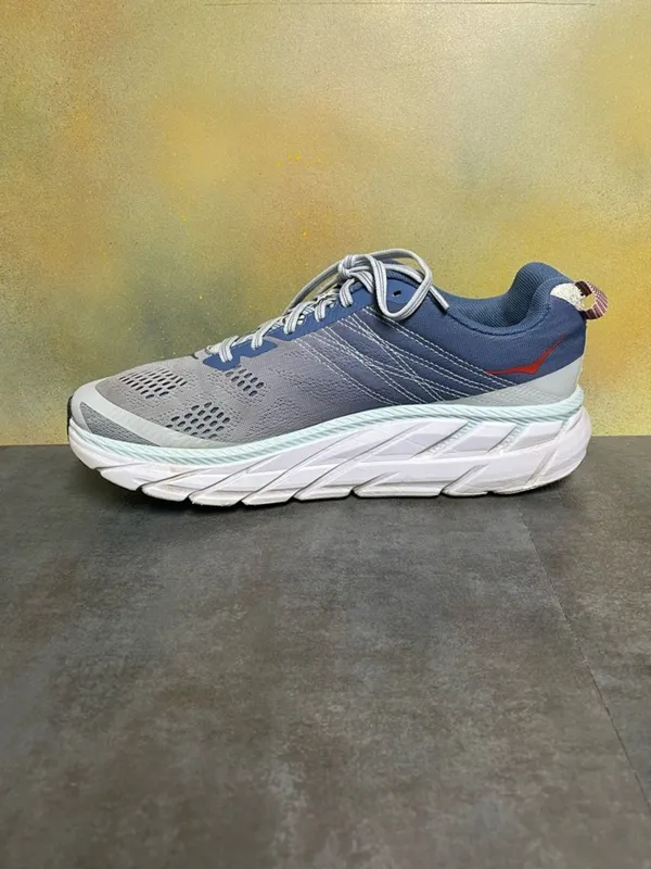 Hoka One One Clifton 6 Women's Blue Running Shoes Size 10.5 - Image 12