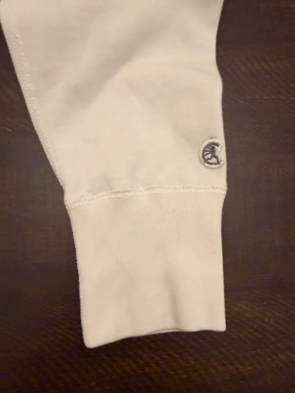 Todd Snyder x Champion White Turtle Neck Sweatshirt-Size Large - Image 7