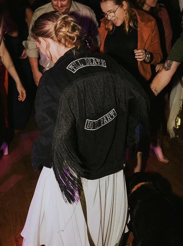 ZARA Til Death Do Us Part Jacket - Image 4