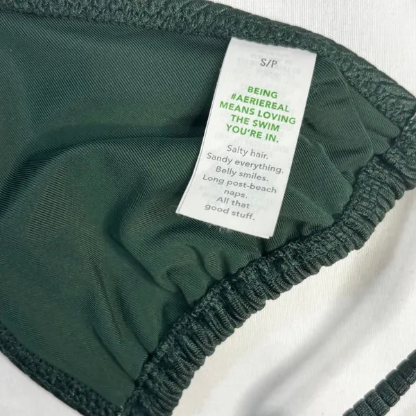 Aerie Real Good Ribbed Triangle Bikini Top - Image 6