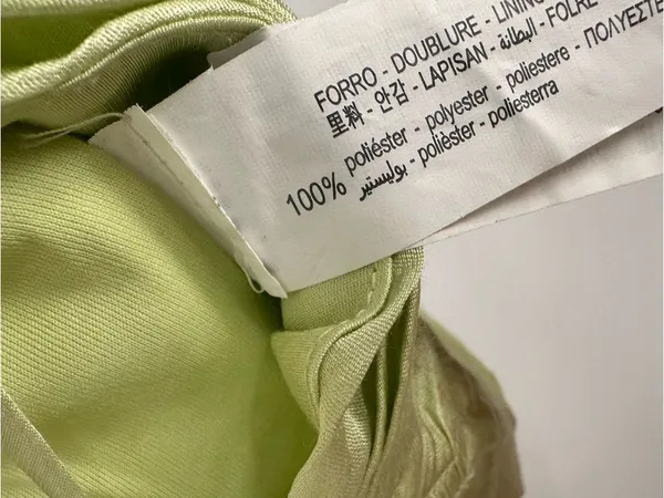Zara Satin Corset Crop Top in Pale Green Small NWT Festival Date Night Spring - Image 8