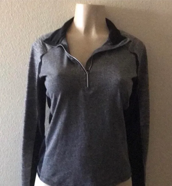 Danskin Now Quarter Zip Pullover - Image 2