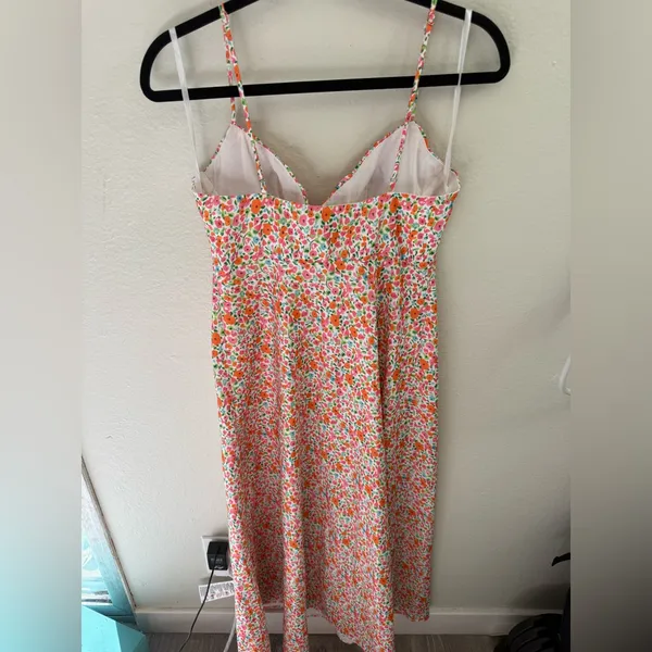 Princess Polly Floral Maxi Slip Dress Summer Vacation Resort Beach Size - Image 5