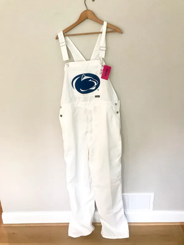 NWT Penn State White Overalls with Nittany Lion logo - Image 4