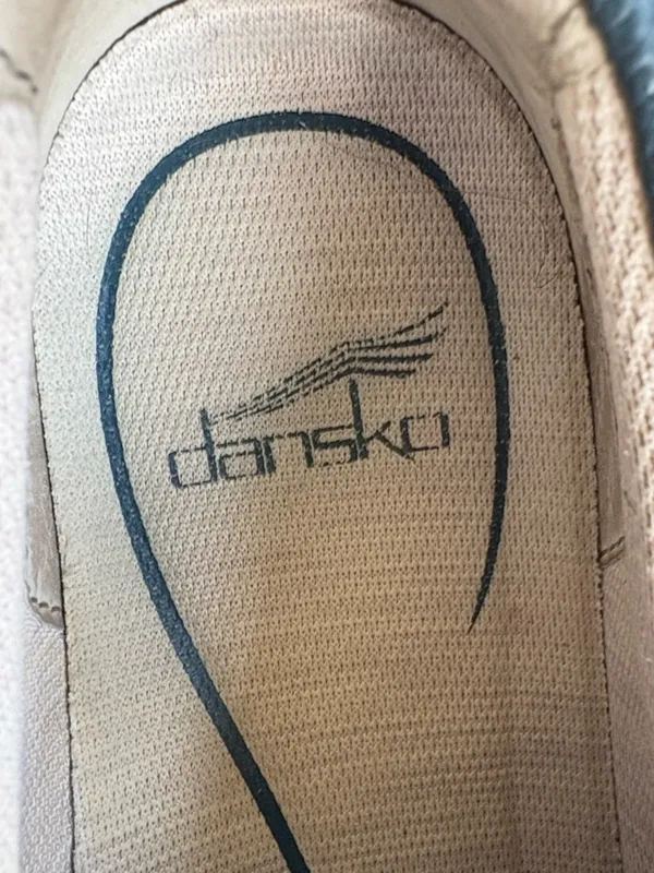 Dansko Leather Sneakers Blue Size 8 - Image 6