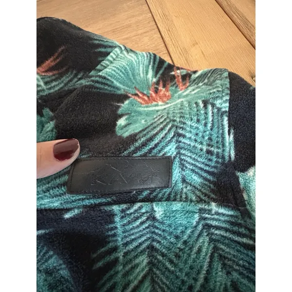 Hawaiian Kavu Pullover Fleece Women's XS Blue Green - Image 3