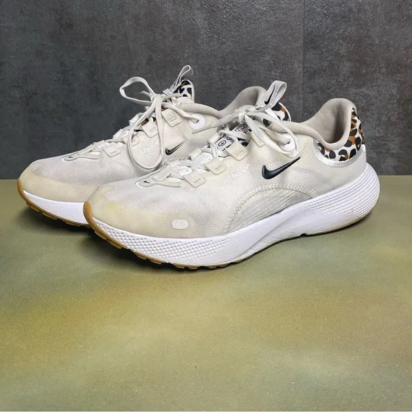 Nike React Escape Run White Leopard Women's Running Shoes Size 7M - Image 2